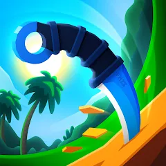 Скачать взлом Flippy Knife: 3D flipping game (Флиппи Найф)  [МОД Unlocked] - стабильная версия apk на Андроид