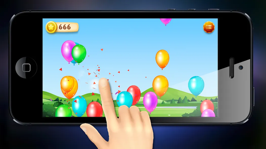 Burst balloons for kids  [МОД Много денег] Screenshot 5