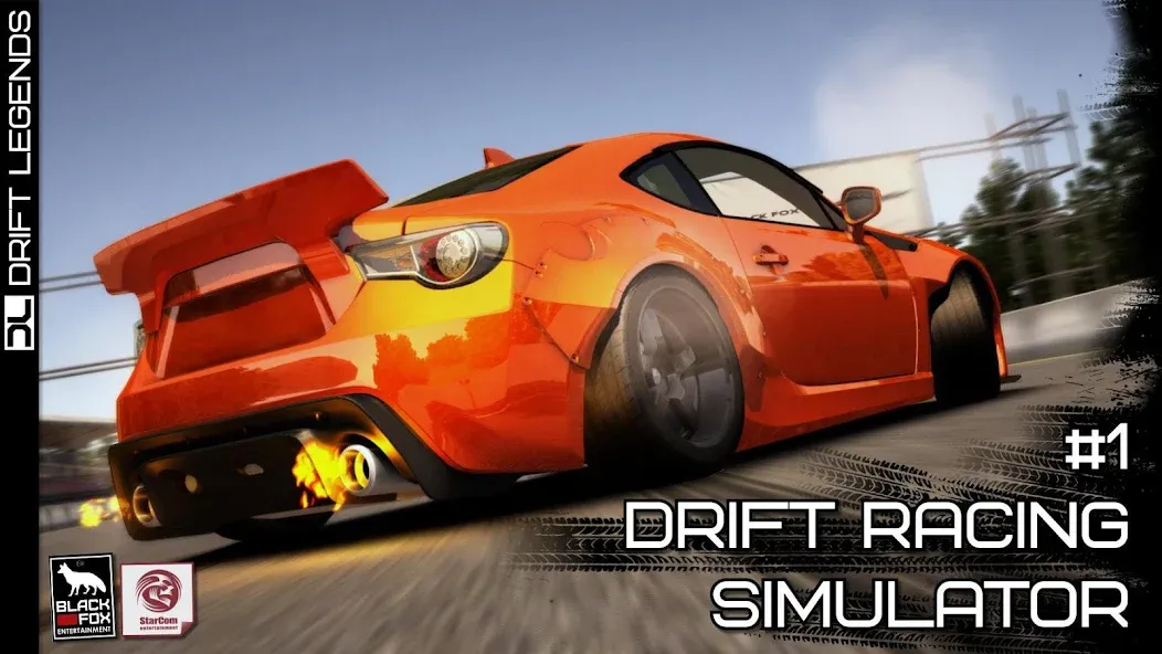 Drift Legends - Drifting games (Дрифт Легенды)  [МОД Бесконечные монеты] Screenshot 1