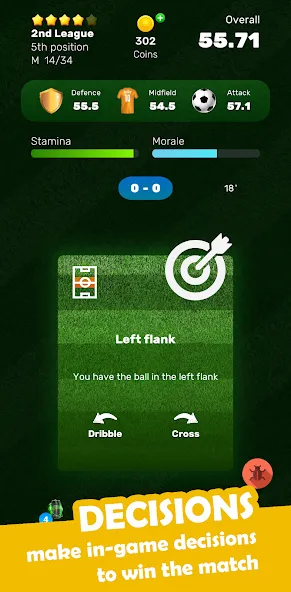 Football Career Soccer Legend  [МОД Много денег] Screenshot 4