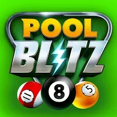 Взломанная Pool Blitz (Пул Блиц)  [МОД Unlimited Money] - стабильная версия apk на Андроид