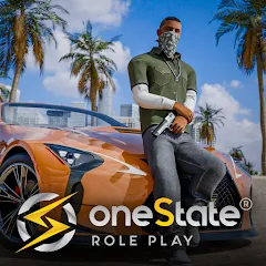 Скачать взлом One State RP - Life Simulator (Ван Стейт РП)  [МОД Меню] - полная версия apk на Андроид