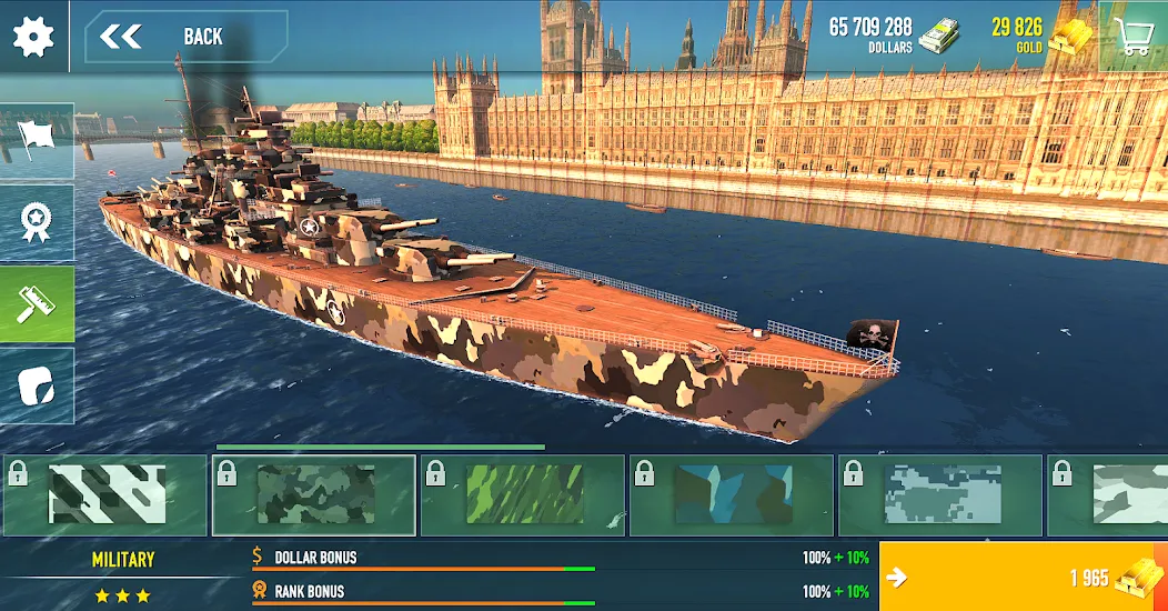 Battle of Warships: Online (Баттл оф Уоршипс)  [МОД Много денег] Screenshot 5