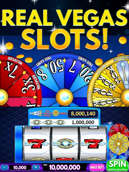 Spin Vegas Slots: Slot Games (Спин Вегас слоты)  [МОД Много монет] Screenshot 4