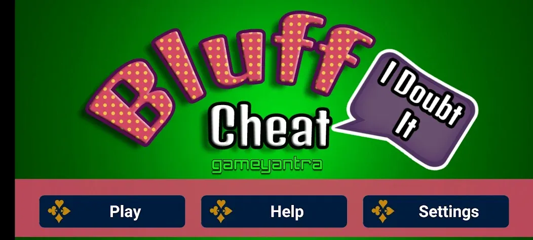 Bluff Card Game (Блеф карточная игра)  [МОД Unlimited Money] Screenshot 1