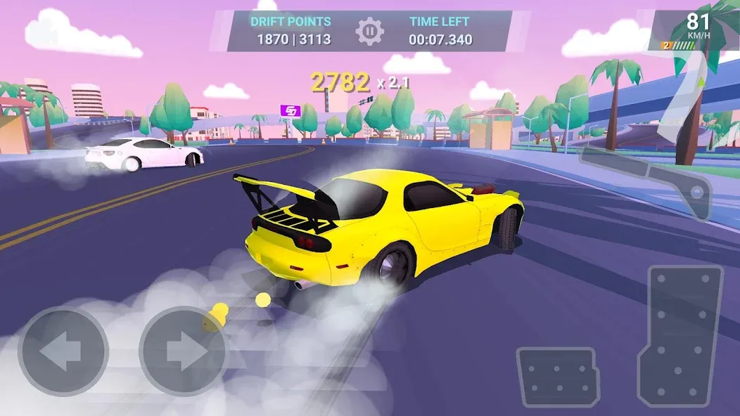 Drift Clash Online Racing (Дрифт Клаш)  [МОД Бесконечные деньги] Screenshot 3