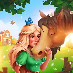 Взломанная Homesteads: Dream Farm (Хомстедс)  [МОД Бесконечные деньги] - полная версия apk на Андроид