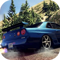 Скачать взлом Skyline Drift Simulator (Скайлайн Дрифт Симулятор)  [МОД Много денег] - стабильная версия apk на Андроид