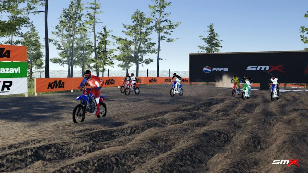 SMX: Supermoto Vs. Motocross (СМХ)  [МОД Бесконечные деньги] Screenshot 4