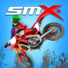 Взломанная SMX: Supermoto Vs. Motocross (СМХ)  [МОД Бесконечные деньги] - стабильная версия apk на Андроид