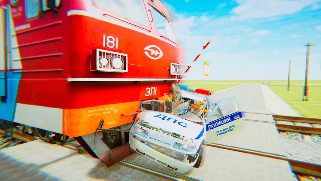 VAZ Crash Test Simulator 2  [МОД Menu] Screenshot 1