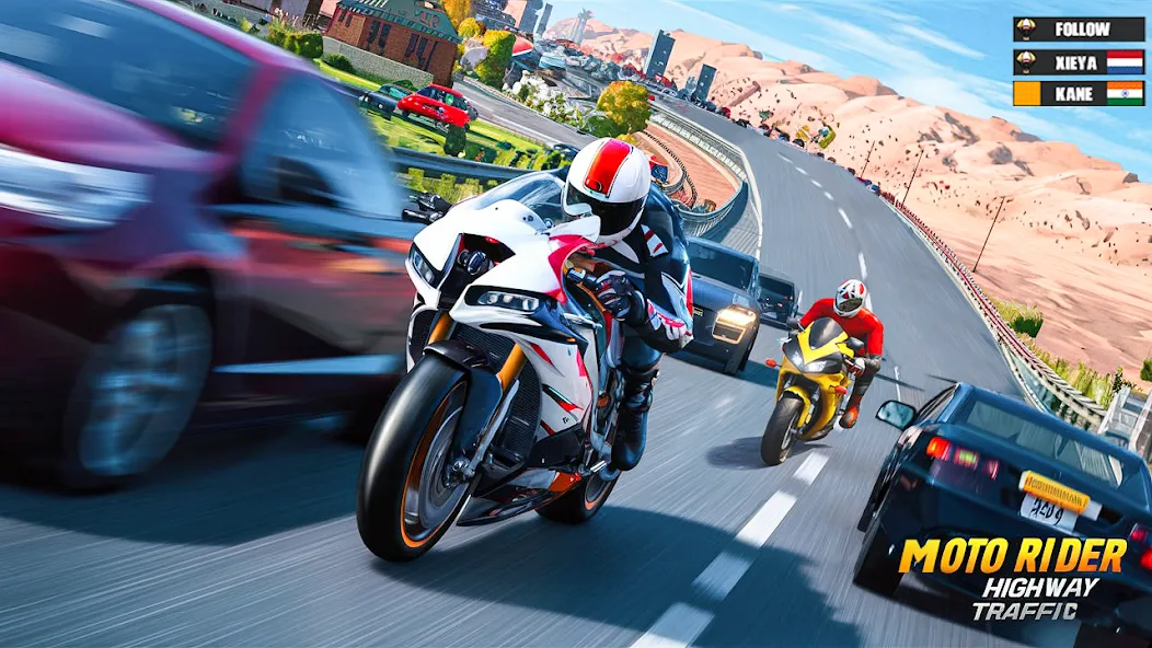 Moto Racing 3d Motorcycle Game (Дерт Байк Рейсинг 3Д)  [МОД Mega Pack] Screenshot 4