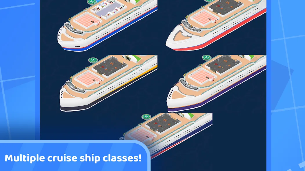 Idle Cruise Ship Simulator (Айдл Круиз Шип Симулятор)  [МОД Menu] Screenshot 3