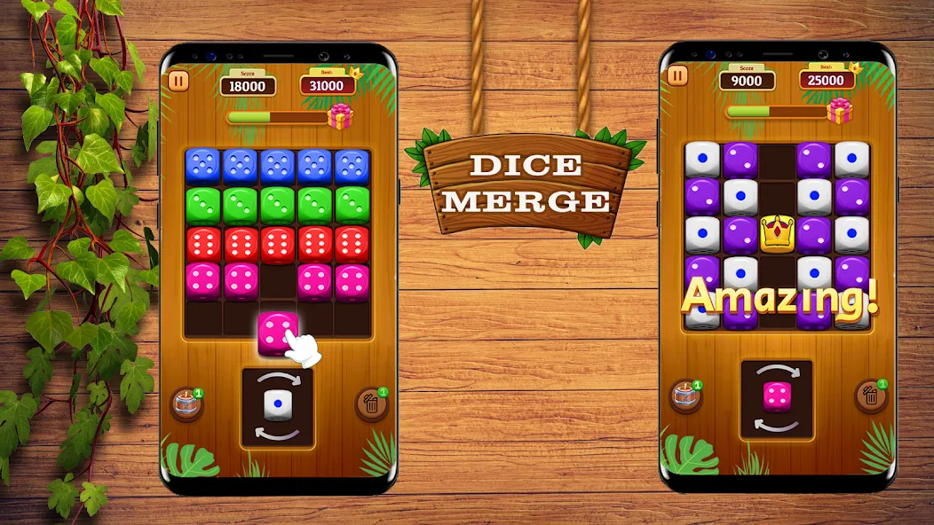 Dice Merge: Dice Mania Game (Дайс Мердж)  [МОД Меню] Screenshot 1