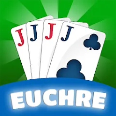 Скачать взломанную Euchre (Юкер)  [МОД Mega Pack] - полная версия apk на Андроид