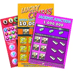 Взлом Scratch Off Lottery Casino (Скретч Офф Лотерейное Казино)  [МОД Unlimited Money] - стабильная версия apk на Андроид