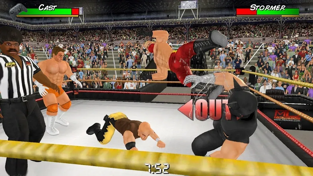 Wrestling Empire (Рестлинг Импайр)  [МОД Unlocked] Screenshot 1