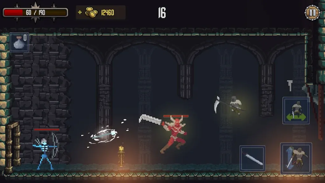 Deathblaze Action Platformer (Смертельное пламя Экшен Платформер)  [МОД Все открыто] Screenshot 4