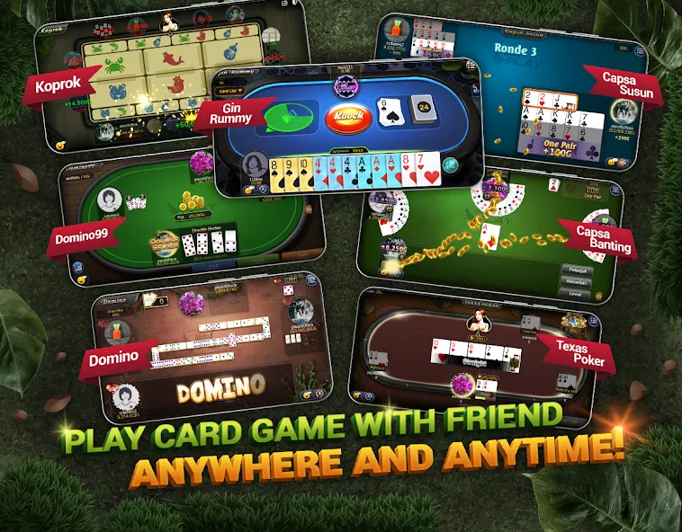 Indoplay-Capsa Domino QQ Poker (Индоплэй)  [МОД Все открыто] Screenshot 4