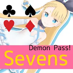 Взломанная Sevens card game (Севенс карточная игра)  [МОД Mega Pack] - стабильная версия apk на Андроид