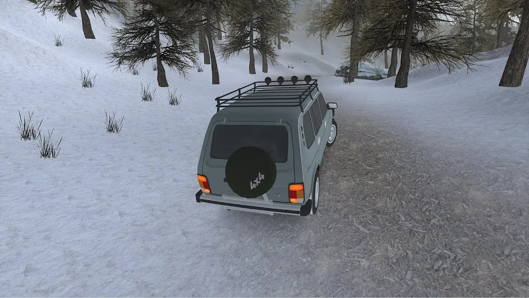 Forest Roads. Niva  [МОД Бесконечные монеты] Screenshot 4