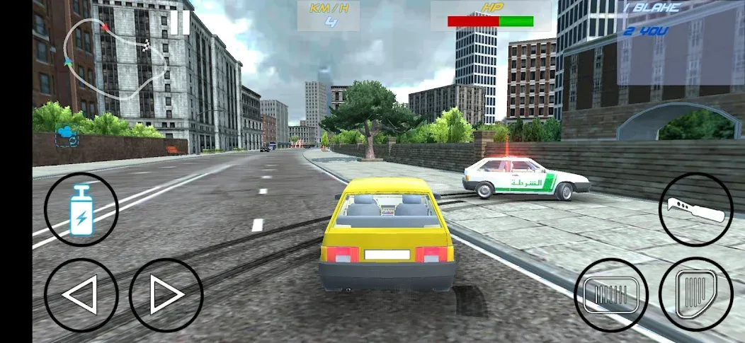 Police Car Chase  [МОД Бесконечные монеты] Screenshot 4