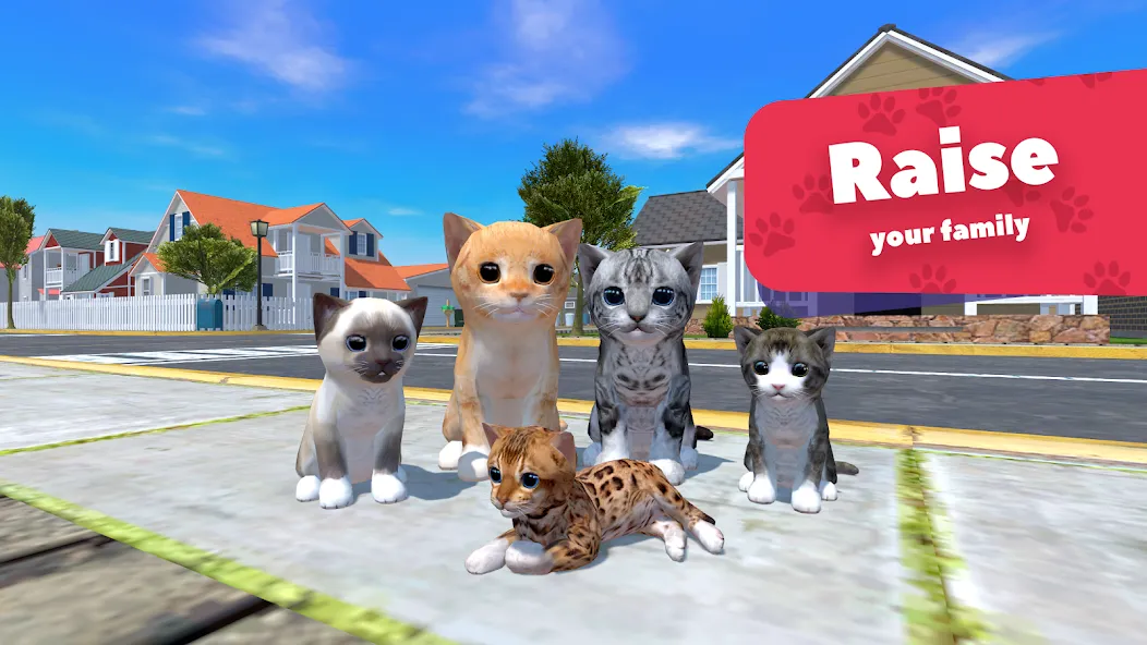 Cat Simulator - Animal Life  [МОД Menu] Screenshot 1