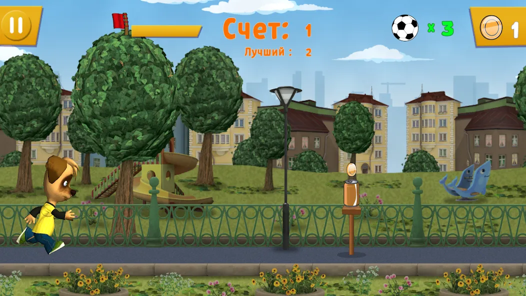 Pooches: Street Soccer  [МОД Меню] Screenshot 5