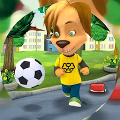 Взломанная Pooches: Street Soccer  [МОД Меню] - стабильная версия apk на Андроид