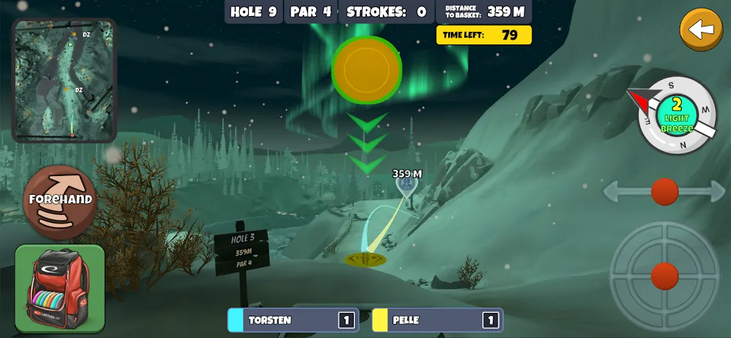 Disc Golf Valley (Диск Гольф Вэлли)  [МОД Бесконечные деньги] Screenshot 2