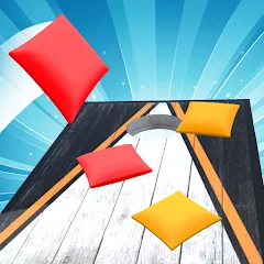 Взломанная Cornhole 3D: Nations League (Корнхол 3Д)  [МОД Меню] - стабильная версия apk на Андроид