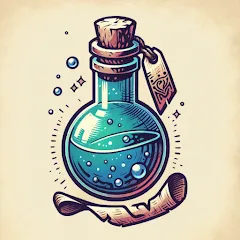 Скачать взломанную Potion shop: Alchemy Simulator (Пошоп)  [МОД Бесконечные монеты] - стабильная версия apk на Андроид