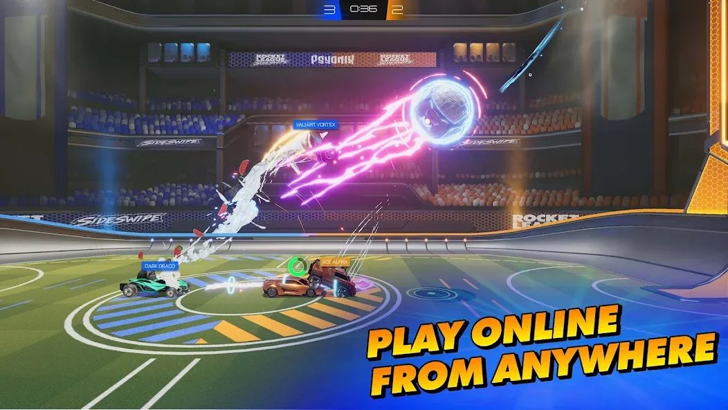 Rocket League Sideswipe (Рокет Лиг Сайдсвайп)  [МОД Menu] Screenshot 1