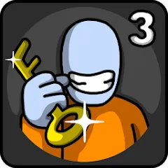 Скачать взлом One Level 3 Stickman Jailbreak (Один Уровень 3)  [МОД Unlocked] - полная версия apk на Андроид