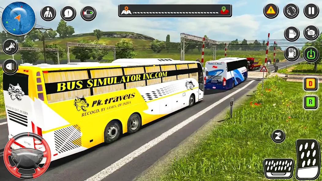 City Coach Bus City Bus Games  [МОД Все открыто] Screenshot 2