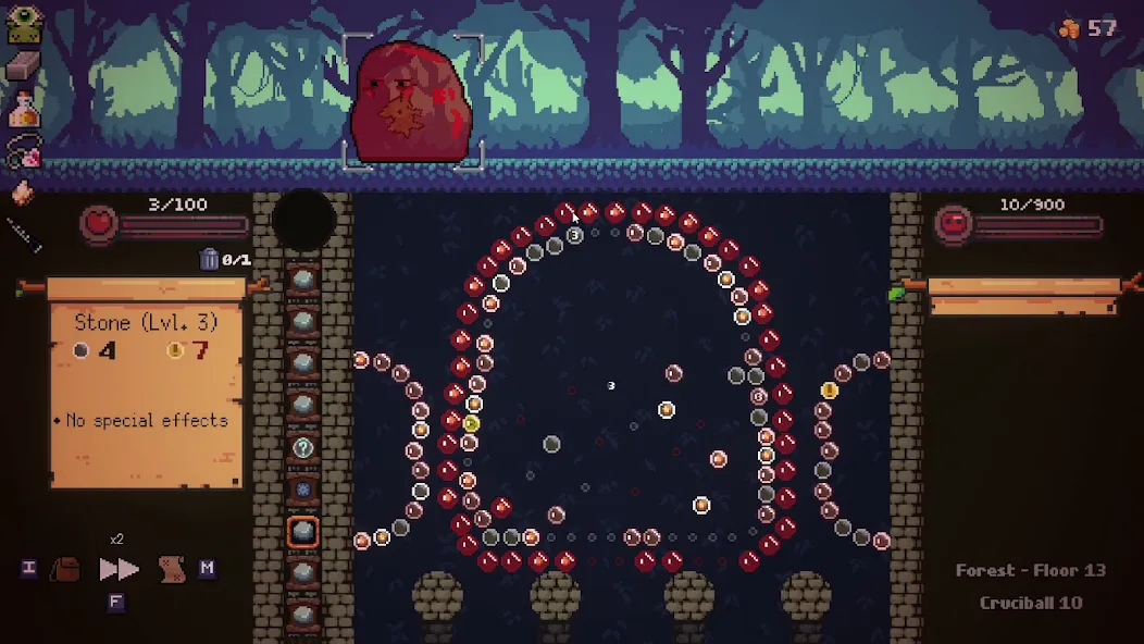 Peglin - A Pachinko Roguelike (Пеглин)  [МОД Бесконечные монеты] Screenshot 3