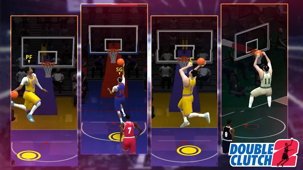 DoubleClutch 2 : Basketball (ДаблКлач 2)  [МОД Много денег] Screenshot 2