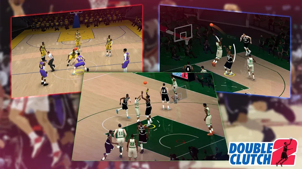 DoubleClutch 2 : Basketball (ДаблКлач 2)  [МОД Много денег] Screenshot 4