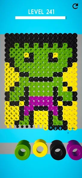 Hama Beads: Colorful Puzzles (Хама бидс)  [МОД Много монет] Screenshot 2