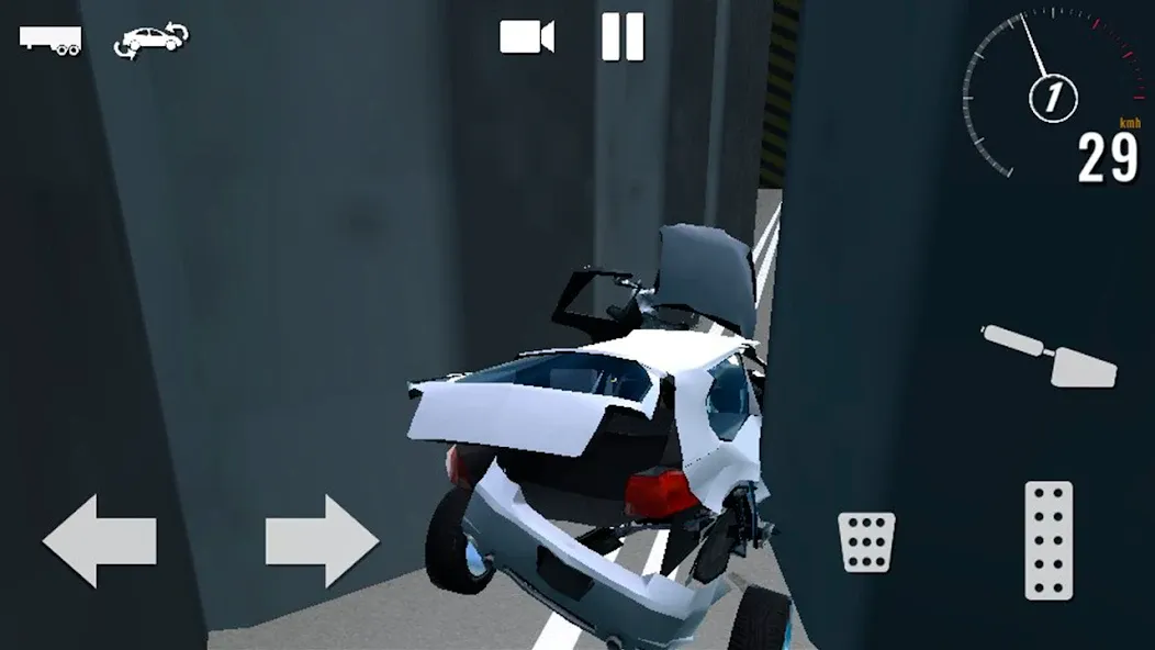 Car Crash Simulator: Accident (Кар Симулятор Столкновений)  [МОД Меню] Screenshot 3