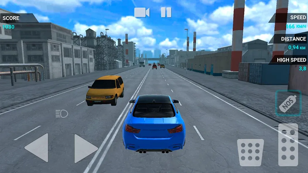 Traffic Racer Speeding Highway (Трафик Рейсер Скоростная Шоссе)  [МОД Много денег] Screenshot 4