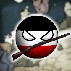 Скачать взломанную Countryball: Europe 1890 (Кантриболл)  [МОД Меню] - стабильная версия apk на Андроид