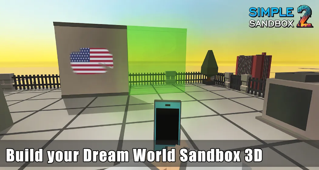 Simple Sandbox 2 (Симпл Сандбокс 2)  [МОД Меню] Screenshot 1