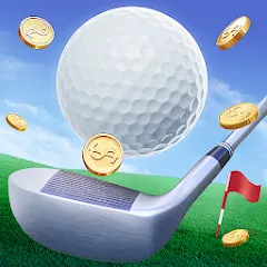 Взломанная Golf Hit (Гольф Хит)  [МОД Mega Pack] - полная версия apk на Андроид