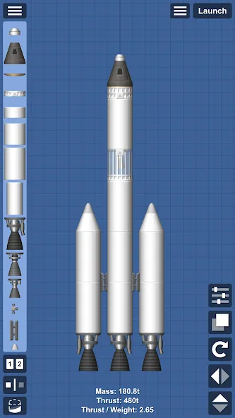 Spaceflight Simulator (Спейсфлайт Симулятор)  [МОД Много монет] Screenshot 1