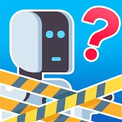 Взломанная No Robots Allowed - Crazy Quiz (Но роботы не допускаются)  [МОД Mega Pack] - стабильная версия apk на Андроид