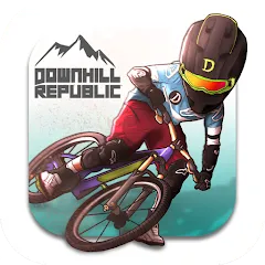 Взлом Downhill Republic (Даунхилл Республик)  [МОД Много монет] - стабильная версия apk на Андроид