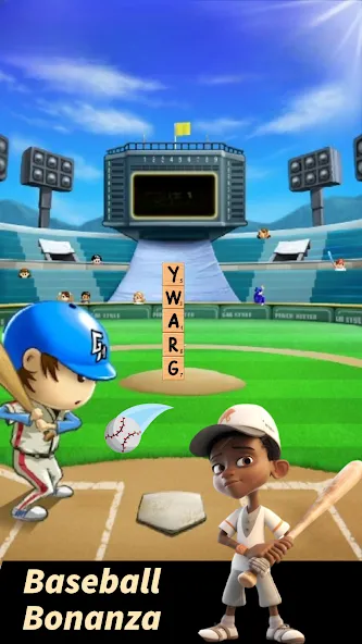 Baseball Letter Strike Homerun  [МОД Много денег] Screenshot 4