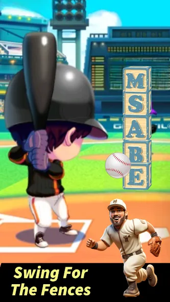 Baseball Letter Strike Homerun  [МОД Много денег] Screenshot 5