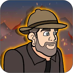 Взломанная Volcano Escape (Вулканическое бегство)  [МОД Много денег] - последняя версия apk на Андроид